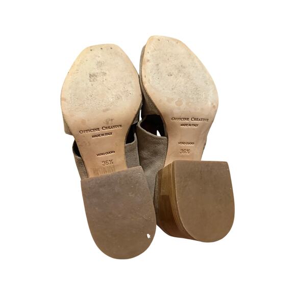 Officine Creative Tan Suede Adele Mule Sz. 36.5 (US 6.5) - Picture 7 of 14